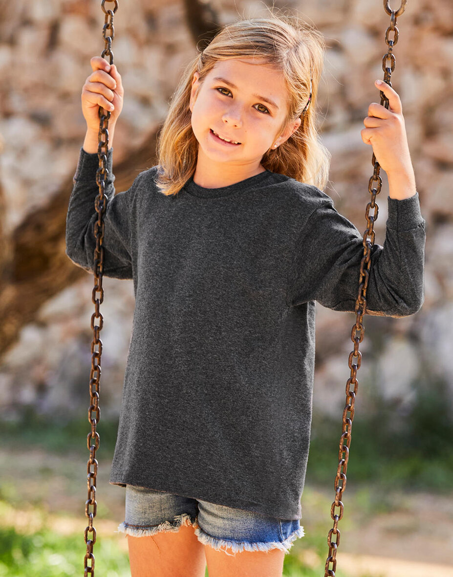 Fruit of the Loom 61-007-0 Kids' Valueweight Long Sleeve T