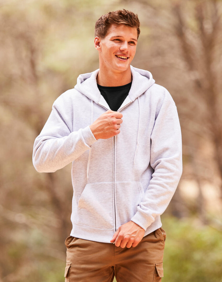 Fruit of the Loom 62-034-0 Premium Hooded Zip Sweat