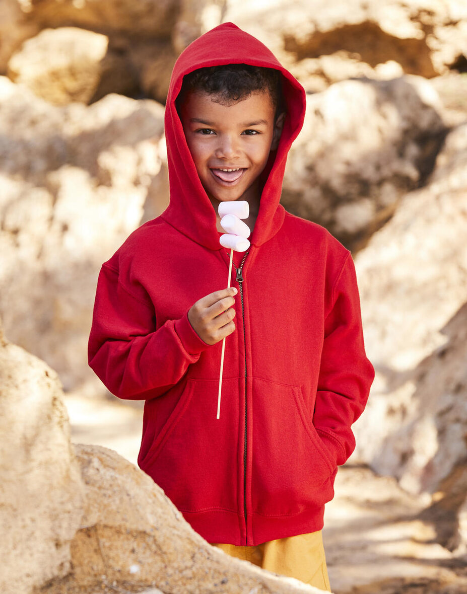 Fruit of the Loom 62-045-0 Kids' Classic Hooded Sweat Jacket