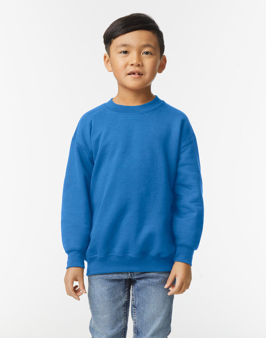 Gildan 18000B Heavy Blend Youth Crewneck Sweat