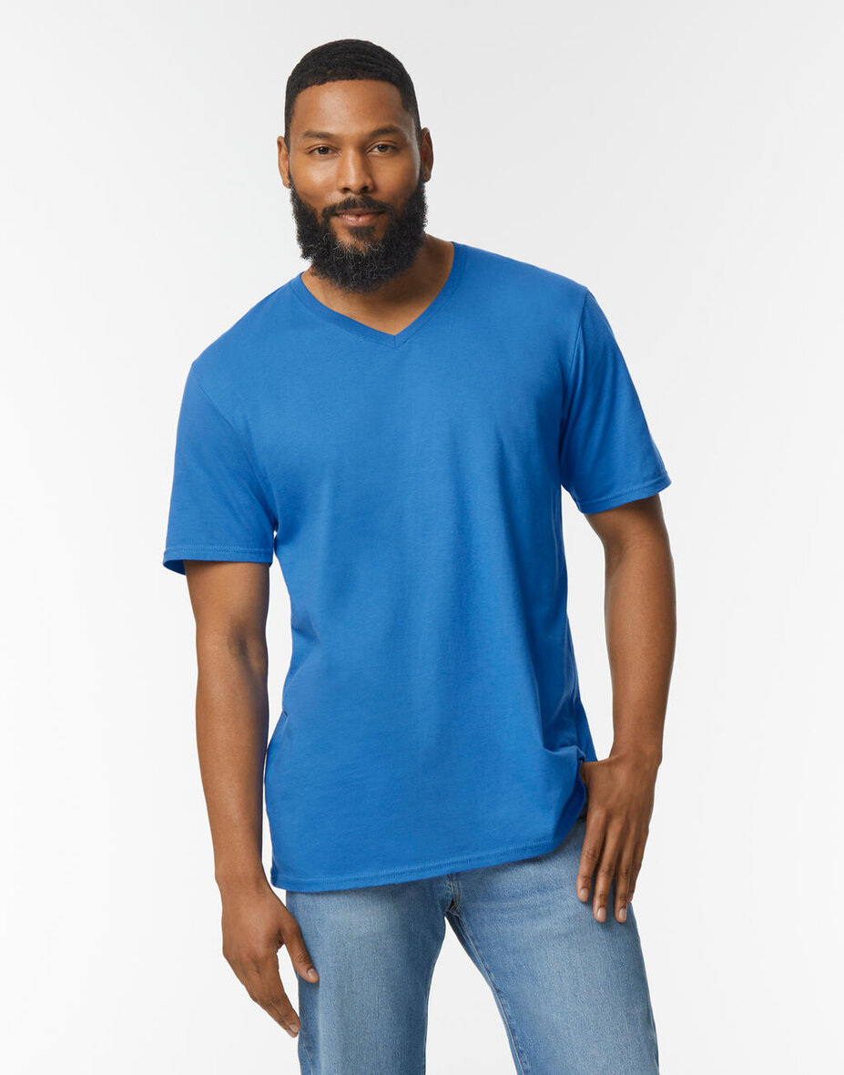 Gildan 64V00 Softstyle Adult V-Neck T-Shirt