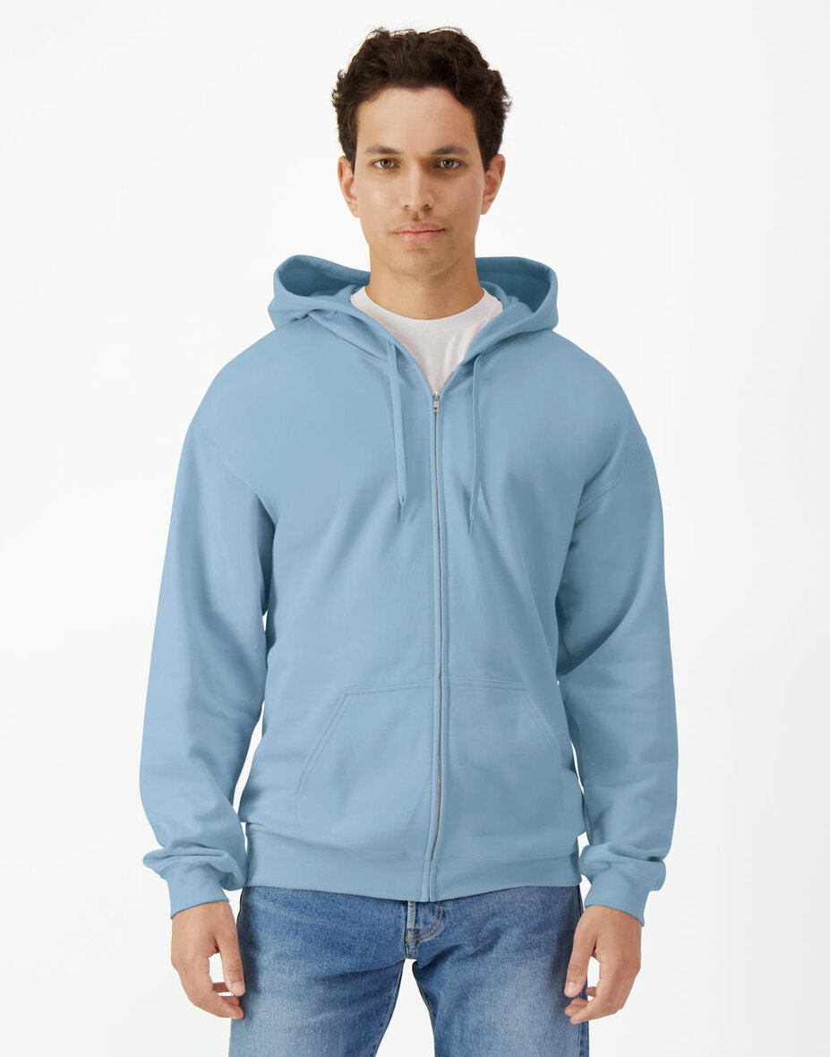Gildan SF600 Softstyle Midweight Full Zip Hooded Sweat