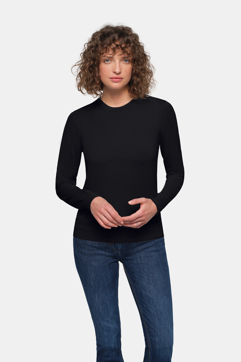 HAKRO 0135 Damen Pullover Premium-Baumwolle