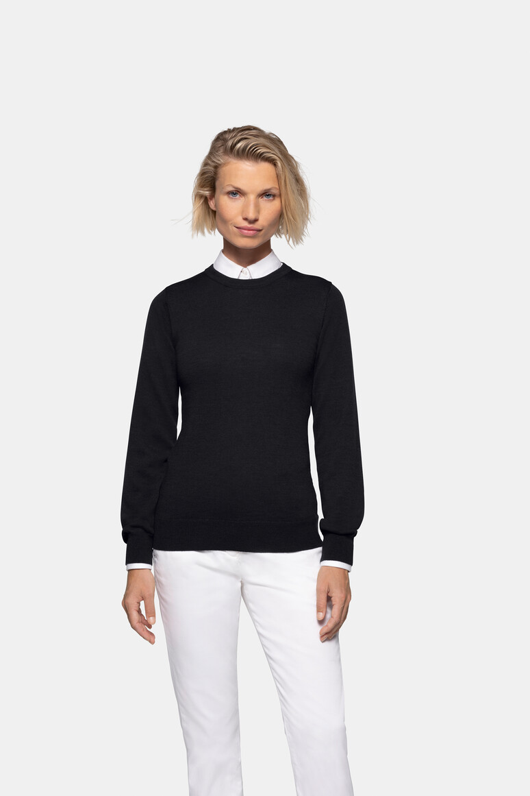 HAKRO 0146 Damen Pullover Merino-Wolle