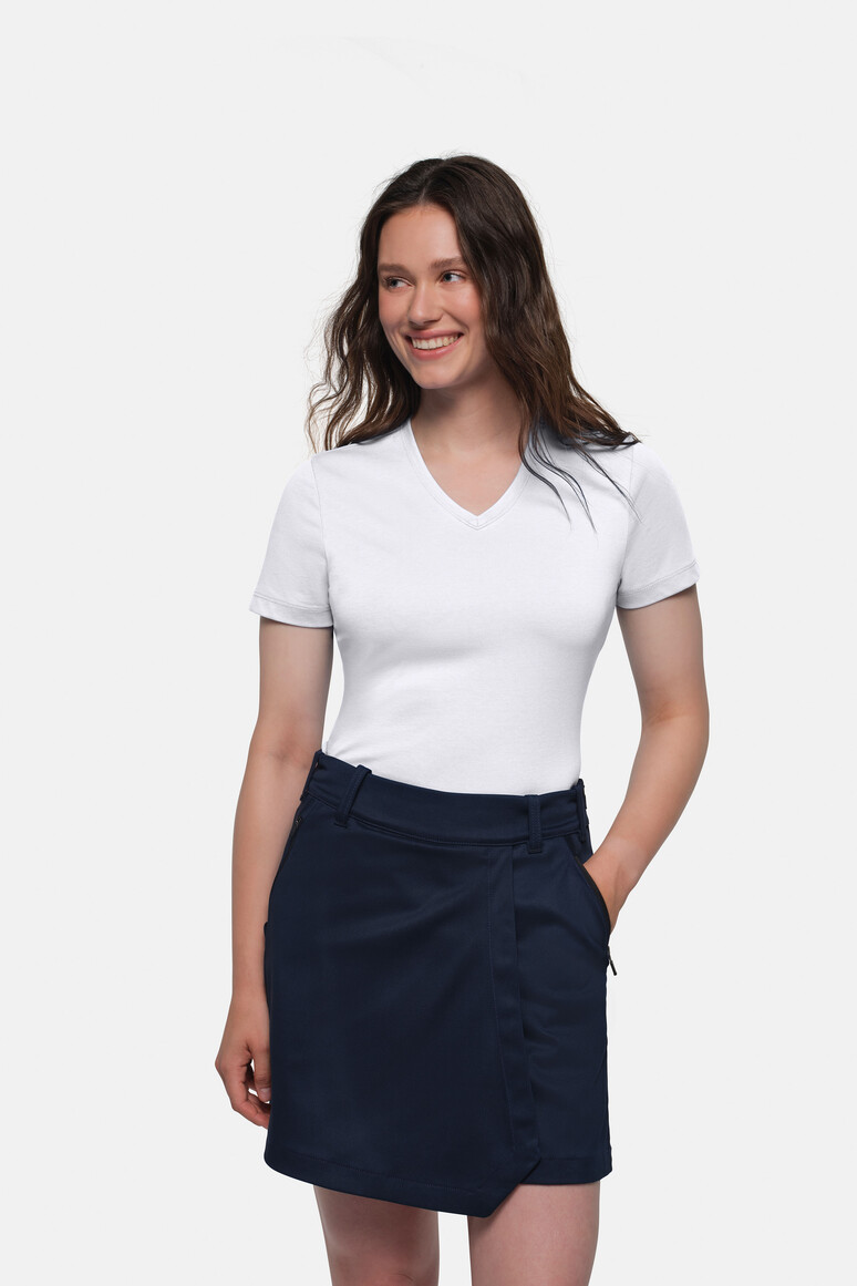 HAKRO 0169 COTTON TEC® Damen V-Shirt