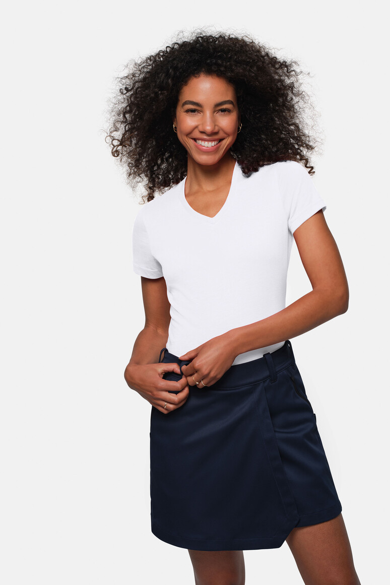 HAKRO 0181 Damen V-Shirt MIKRALINAR®