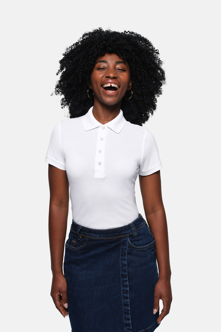 HAKRO 0201 Damen Poloshirt Pima-Baumwolle