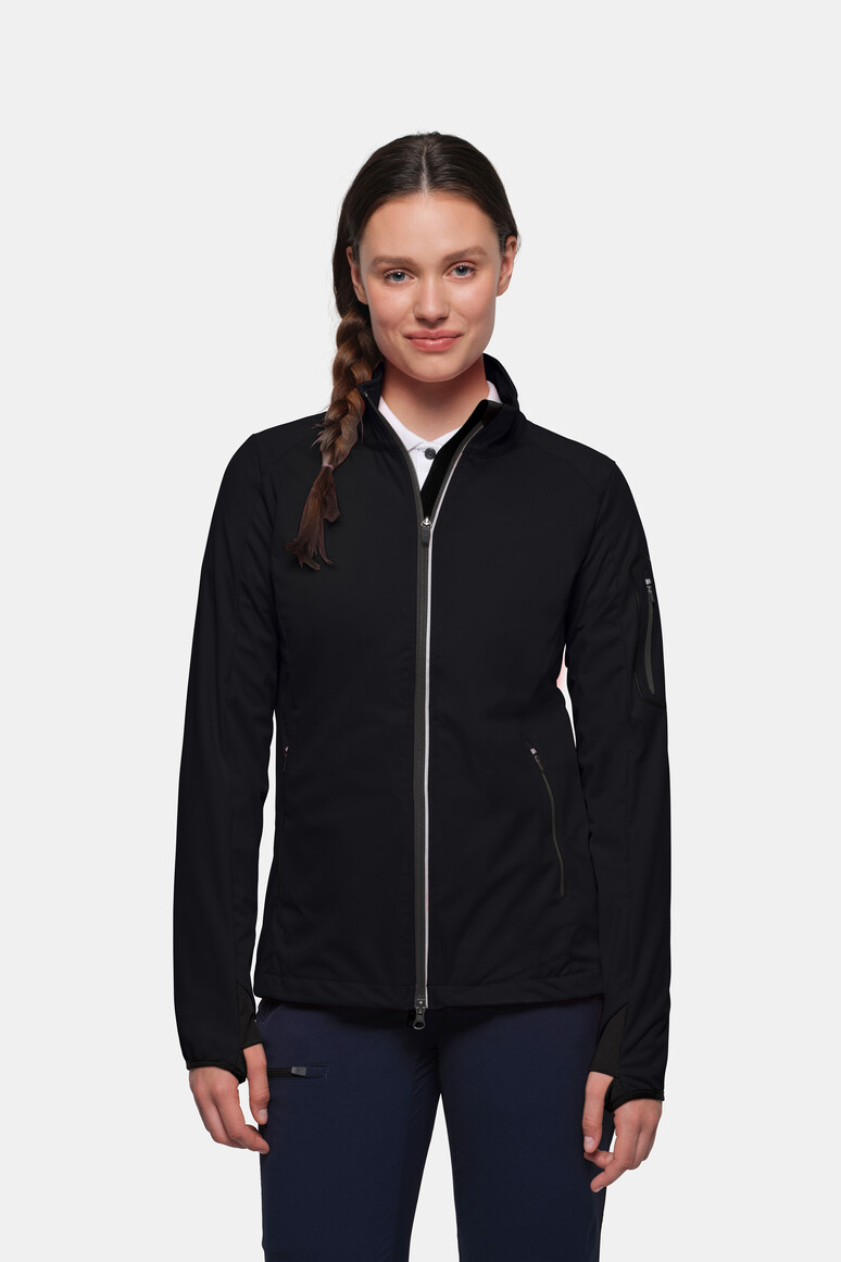 HAKRO 0256 Damen Light-Softshelljacke besticken