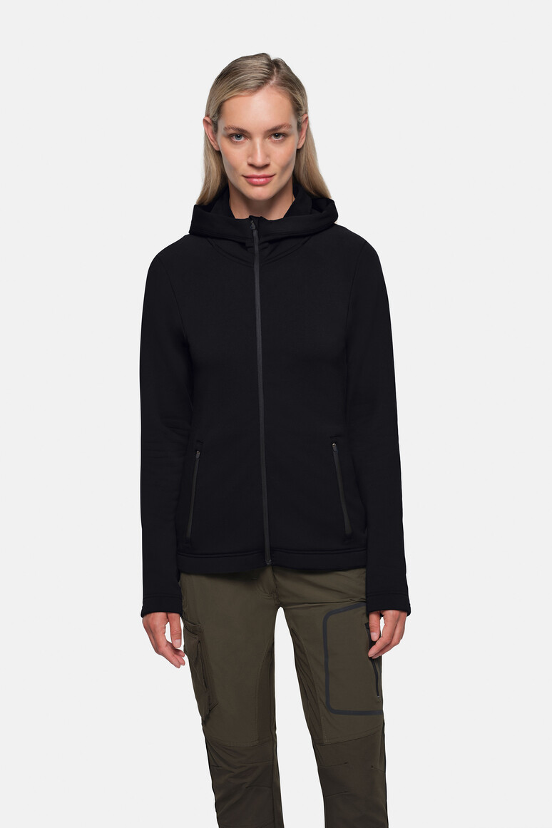 HAKRO 0273 Damen Kapuzen-Tecjacke ECO besticken