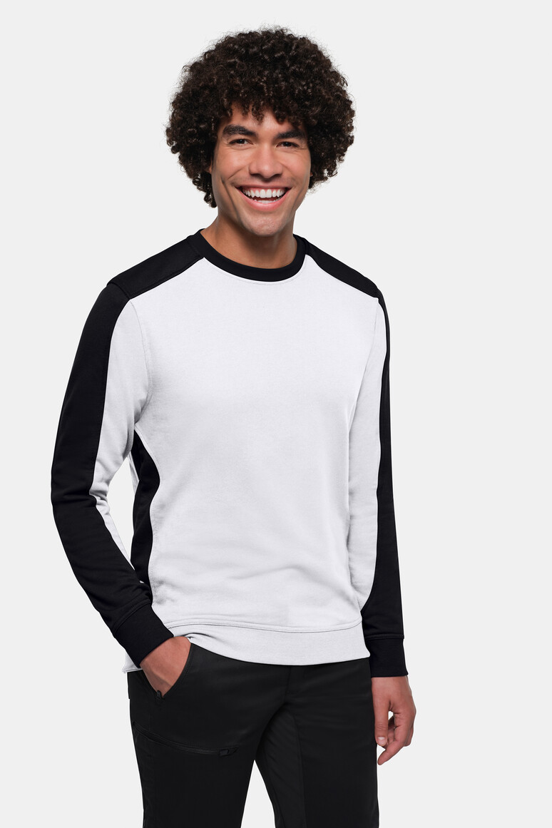 HAKRO 0549 Sweatshirt Contrast MIKRALINAR® ECO