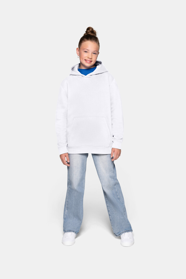 HAKRO 0562 Kinder Kapuzen-Sweatshirt Bio-Baumwolle