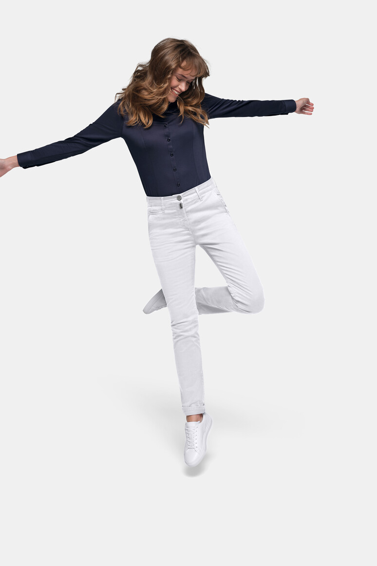 HAKRO 0706 Damen Chinohose X-Stretch