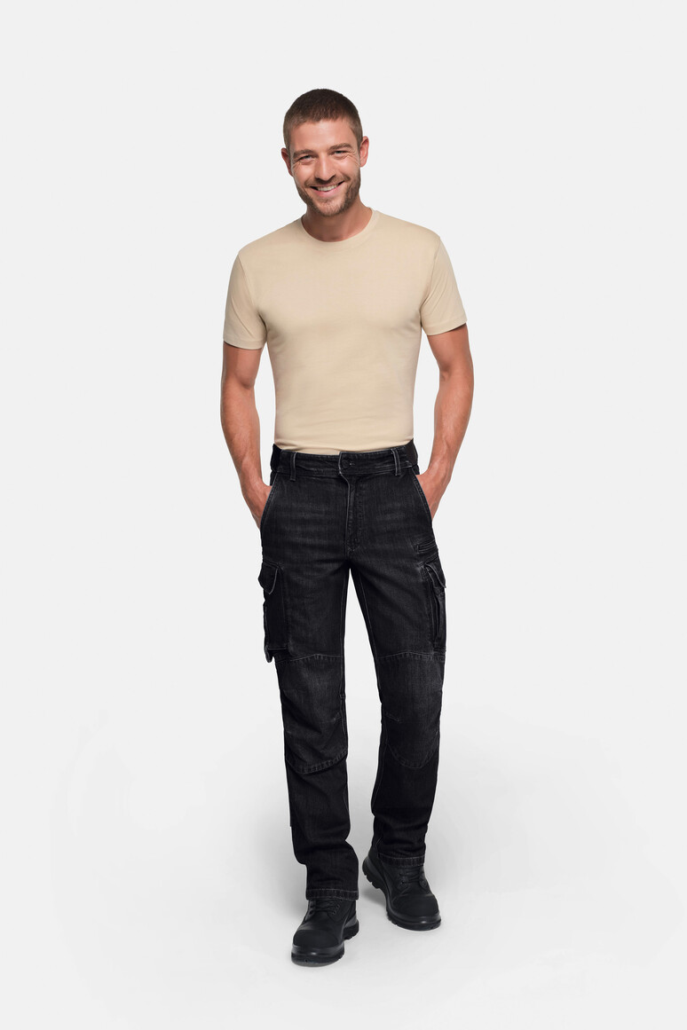 HAKRO 0734 Worker-Jeanshose Dyneema® X-Stretch ECO