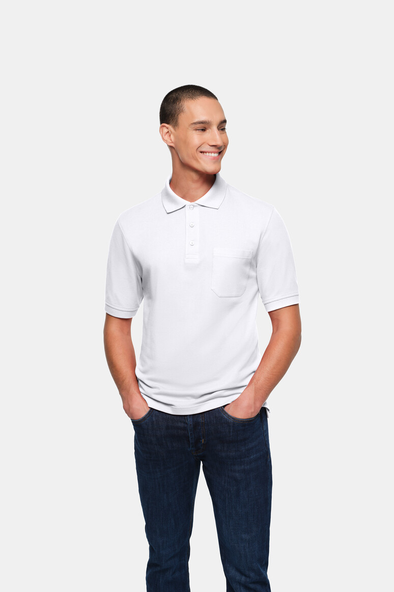 HAKRO 0802 Pocket-Poloshirt Top