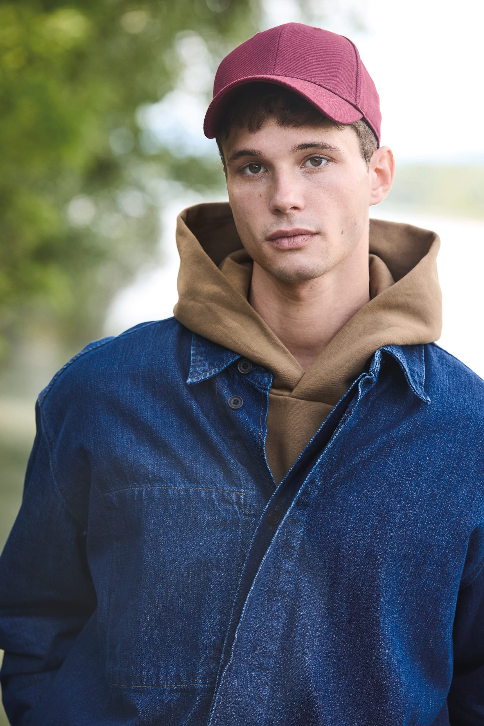 K-up KP356 6-Panel-Kappe aus Bio-Baumwolle – K-up Gold Label