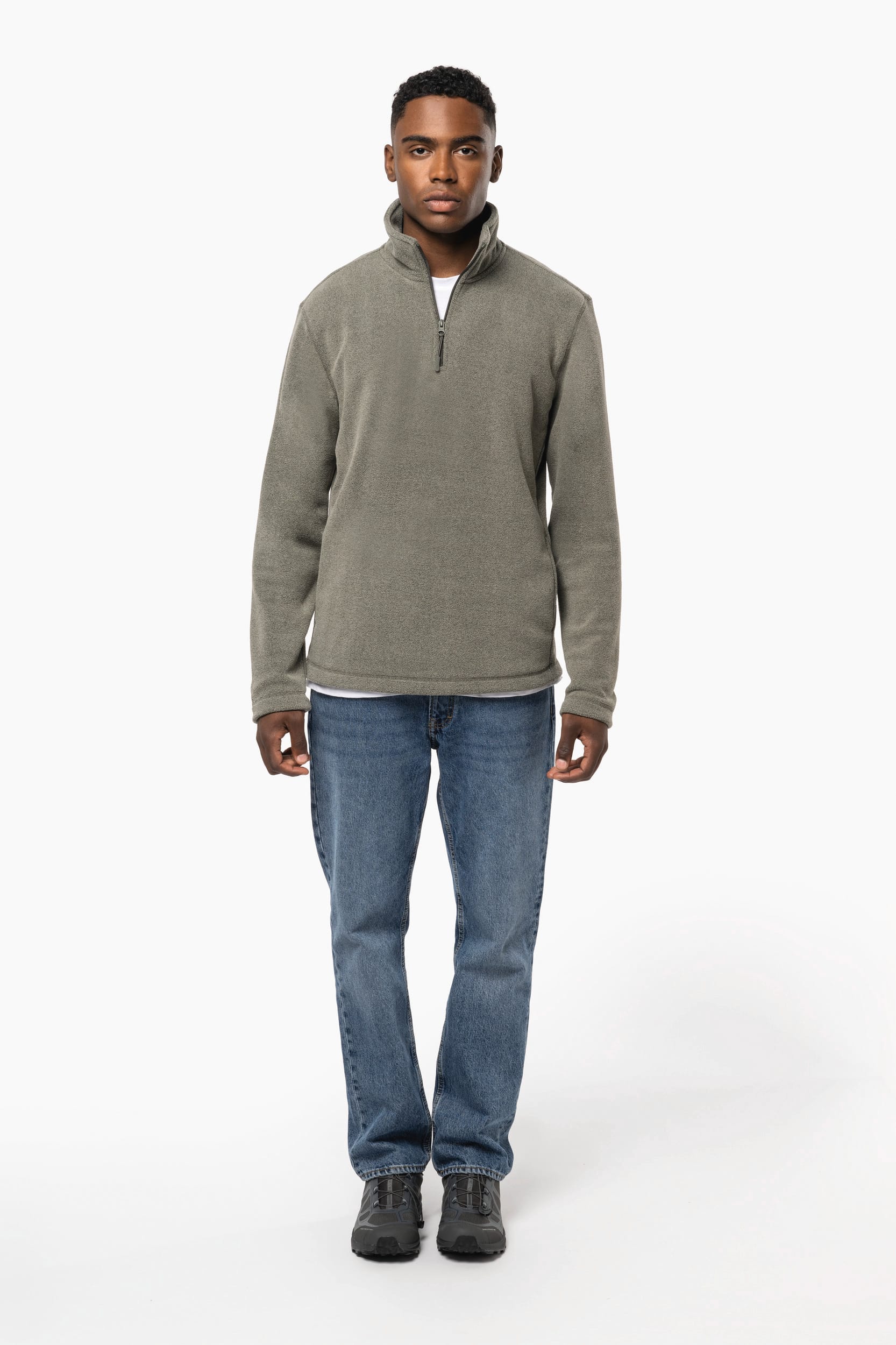 Kariban K912 Kariban Enzo > Mikrofleece Pullover 1/4 Zip besticken lassen