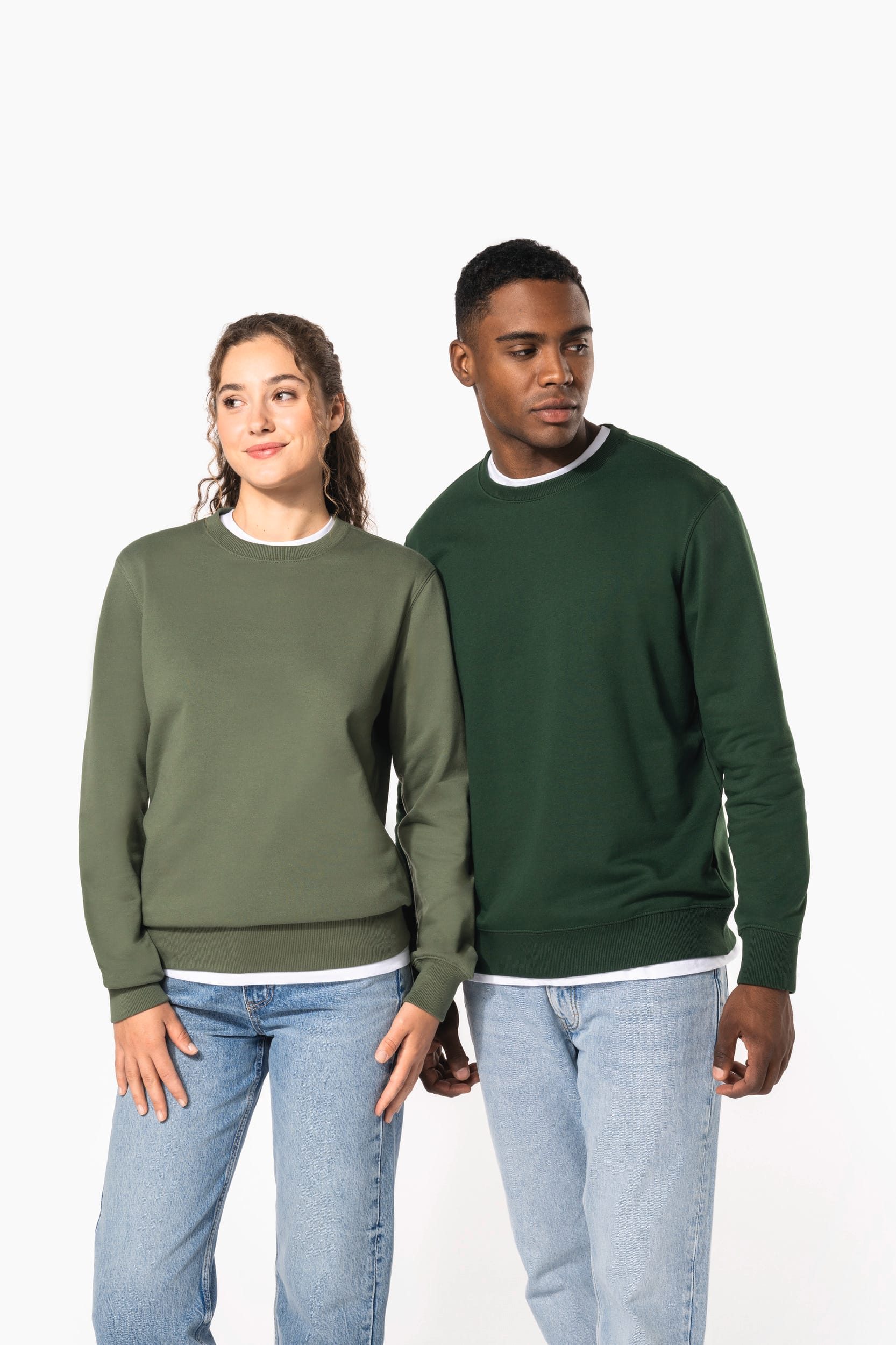 Kariban K4040 Recyceltes Unisex-Sweatshirt mit Rundhalsausschnitt