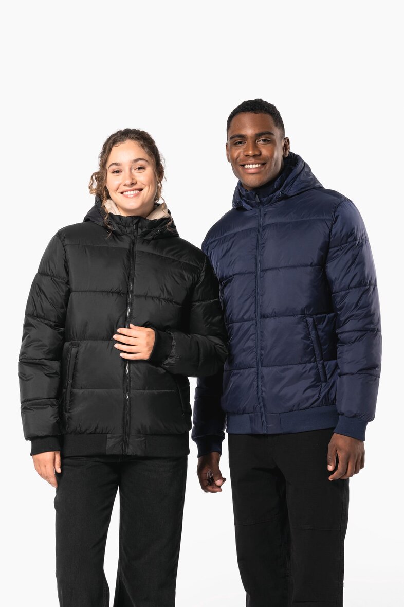 Kariban K6166 Recycelte Unisex-Ripstop-Jacke mit Kapuze