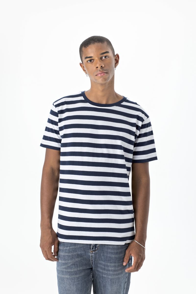 Mantis M109S Men's Stripy T-Shirt