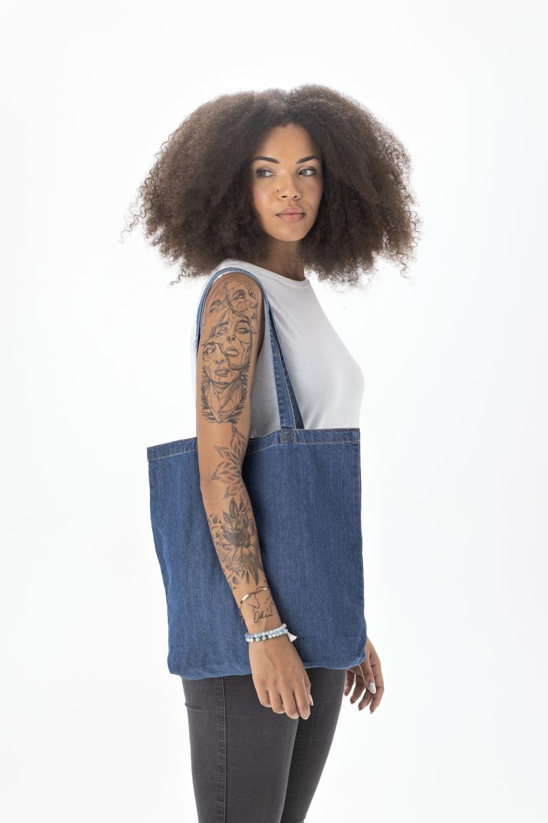 Mantis M195 Denim Tote Bag