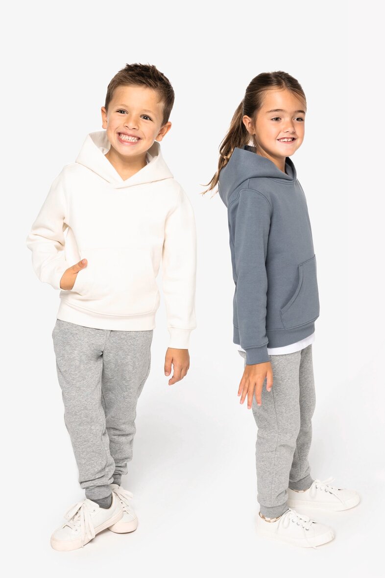 Native Spirit NS404 Umweltfreundliches Kapuzensweatshirt für Kinder