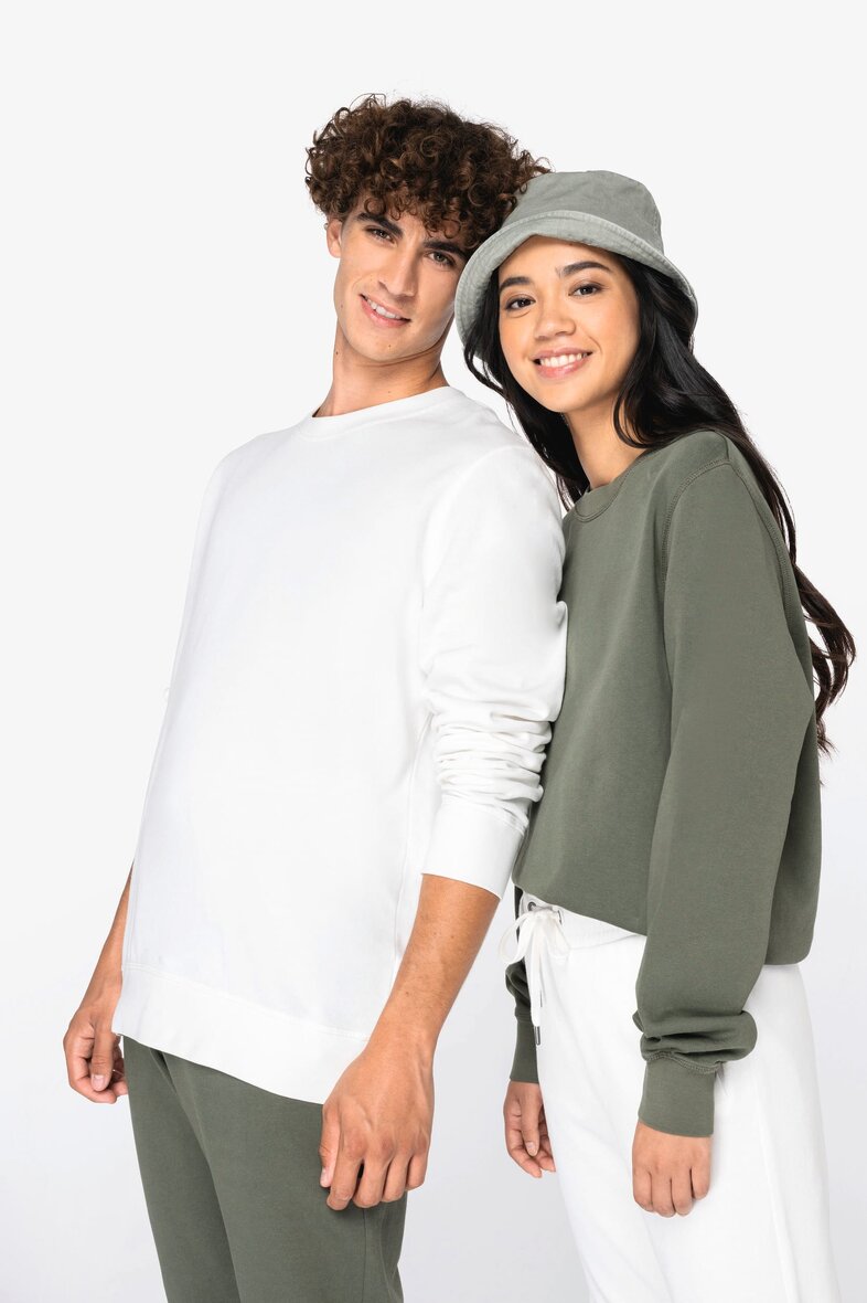 Native Spirit NS414 Umweltfreundliches Unisex Sweatshirt mit Rundhalsausschnitt aus French Terry