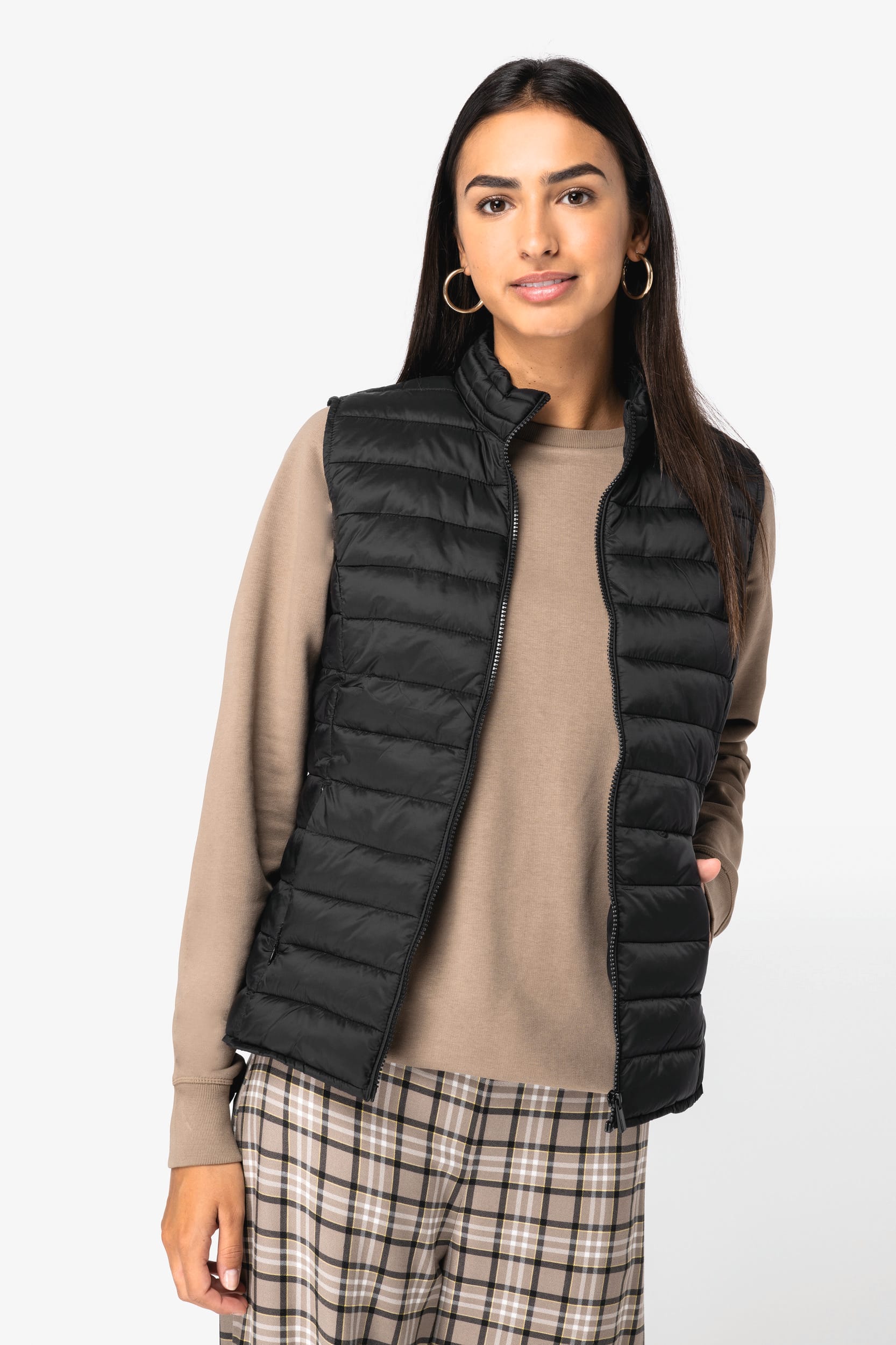 Native Spirit NS6006 Leichter umweltfreundlicher Bodywarmer für Damen