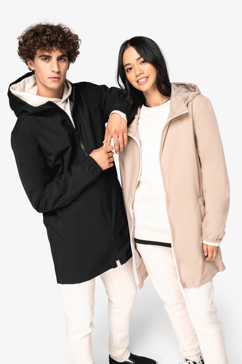 Native Spirit NS615 Umweltfreundliche wasserdichte Unisex-Jacke