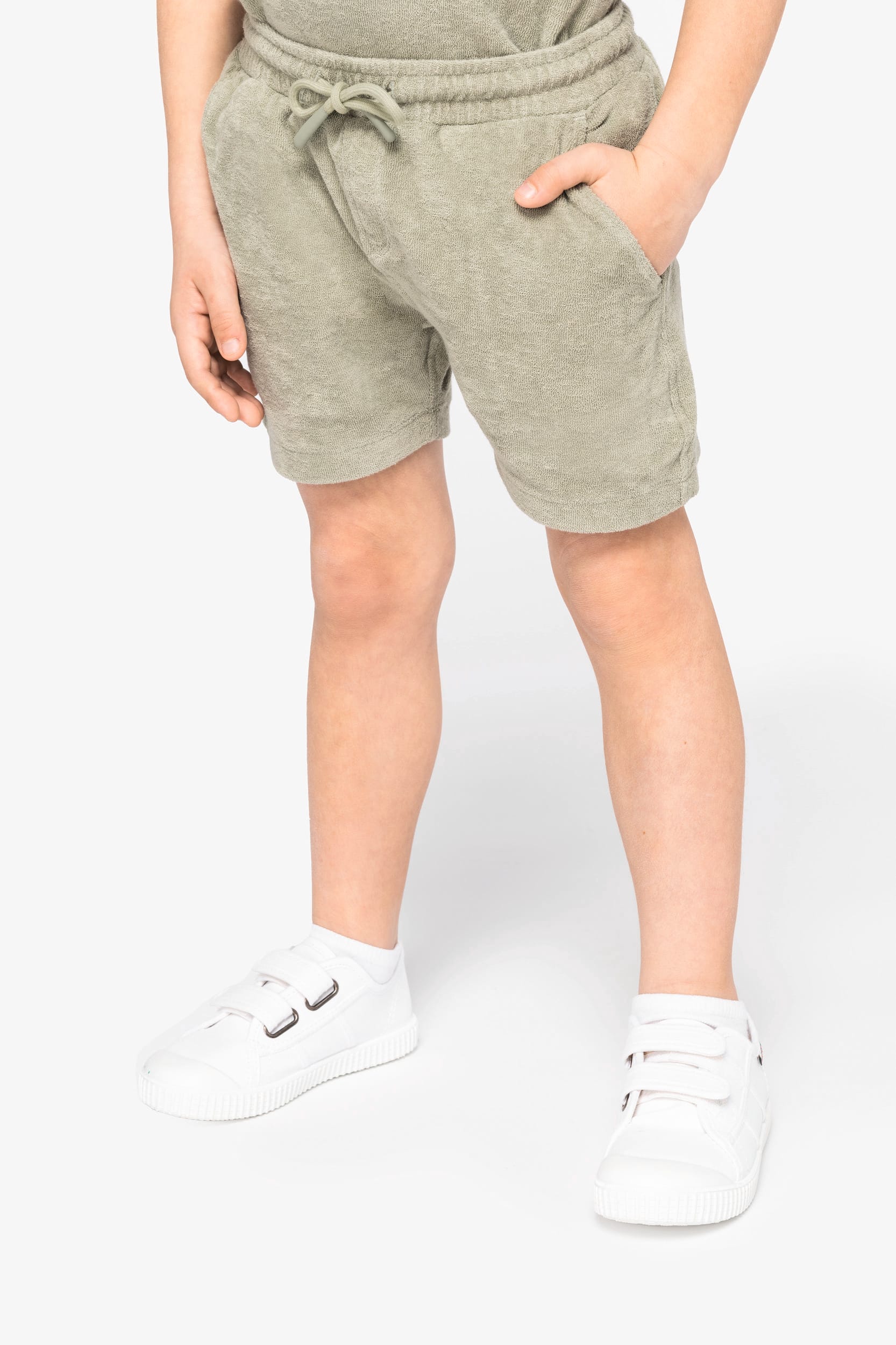 Native Spirit NS718 Umweltfreundliche Shorts aus Frottee für Jungen