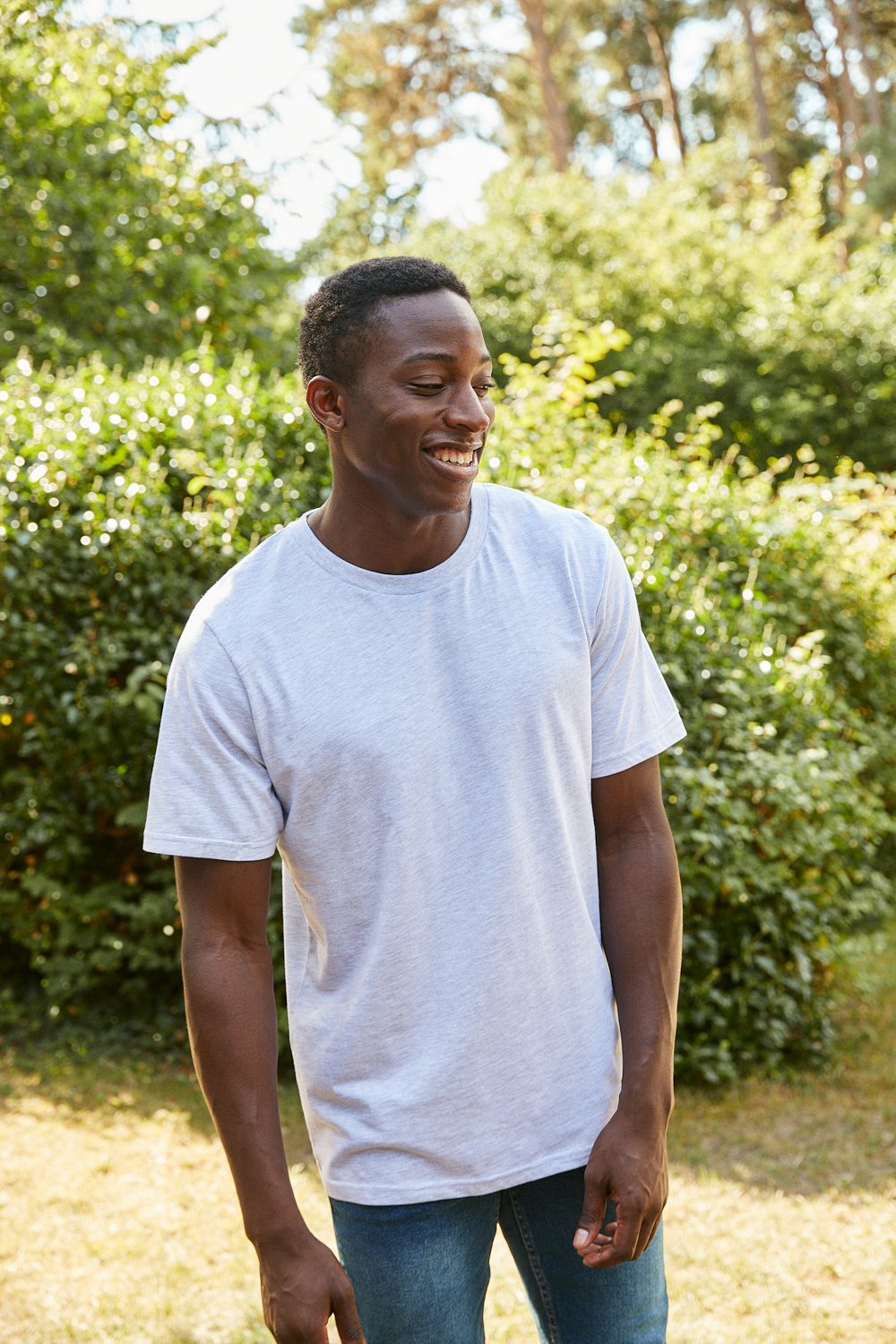 Neutral O60012 Men's Roll Up Sleeve T-Shirt