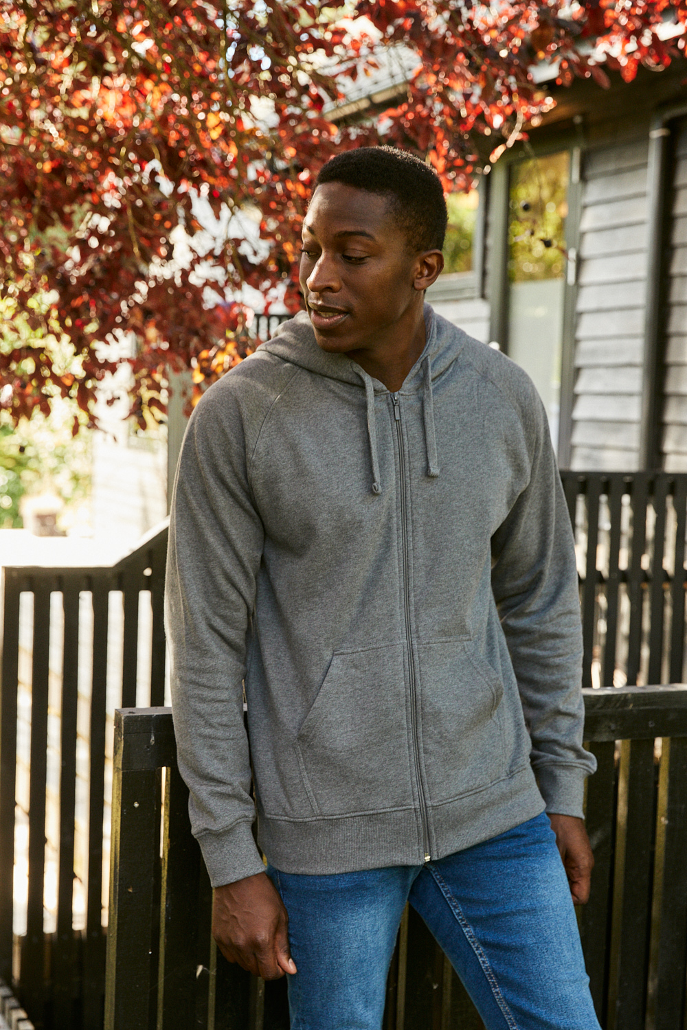 Neutral O63301 Men's Zip Hoodie