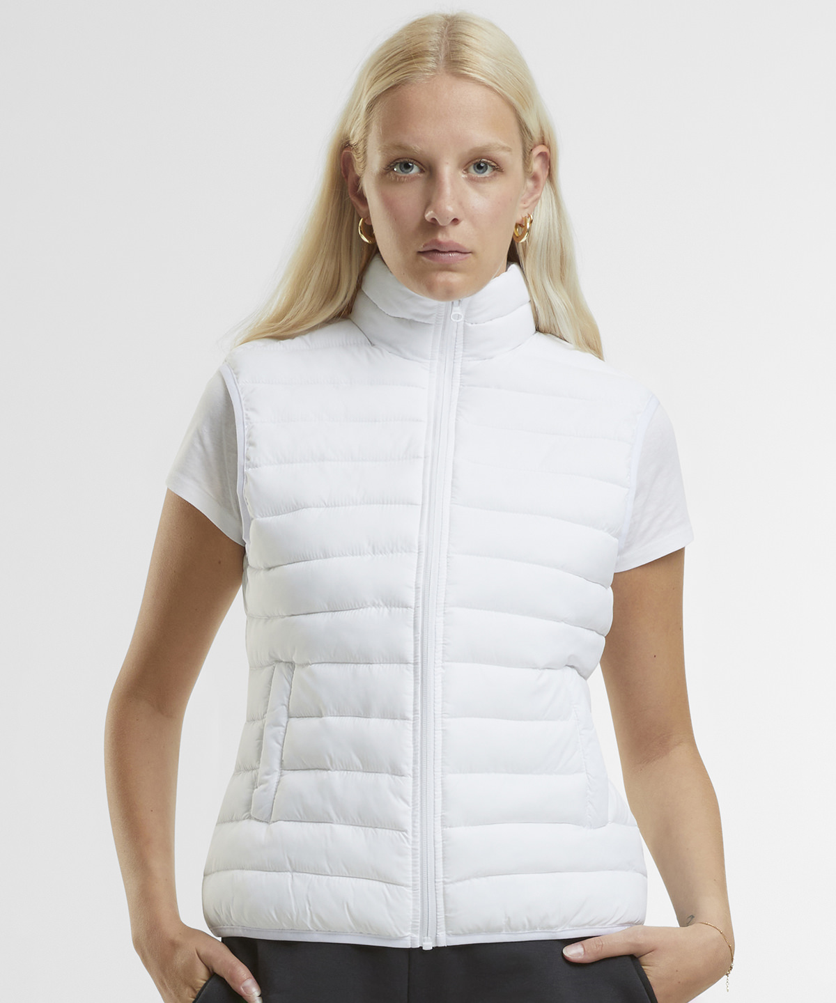 New Morning Studios NM032 Ladies Light Puffer Vest besticken lassen