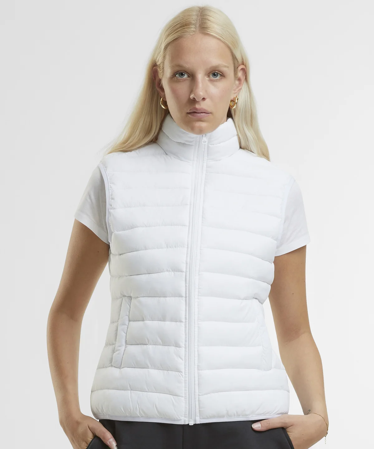 New Morning Studios NM032 Ladies Light Puffer Vest besticken lassen