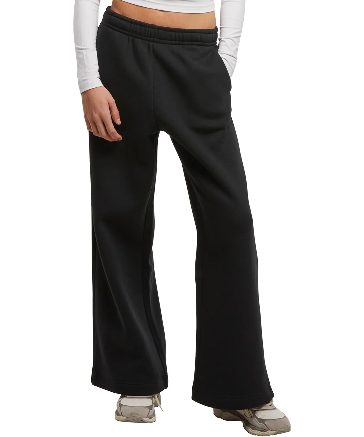 New Morning Studios NM048 Ladies Wideleg Sweatpants