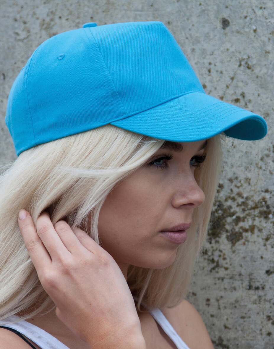 Result Headwear RC084X Boston 5-Panel Printers Cap