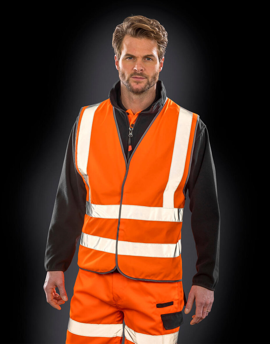 Result Safe-Guard R201X Hi-Vis Motorway Vest