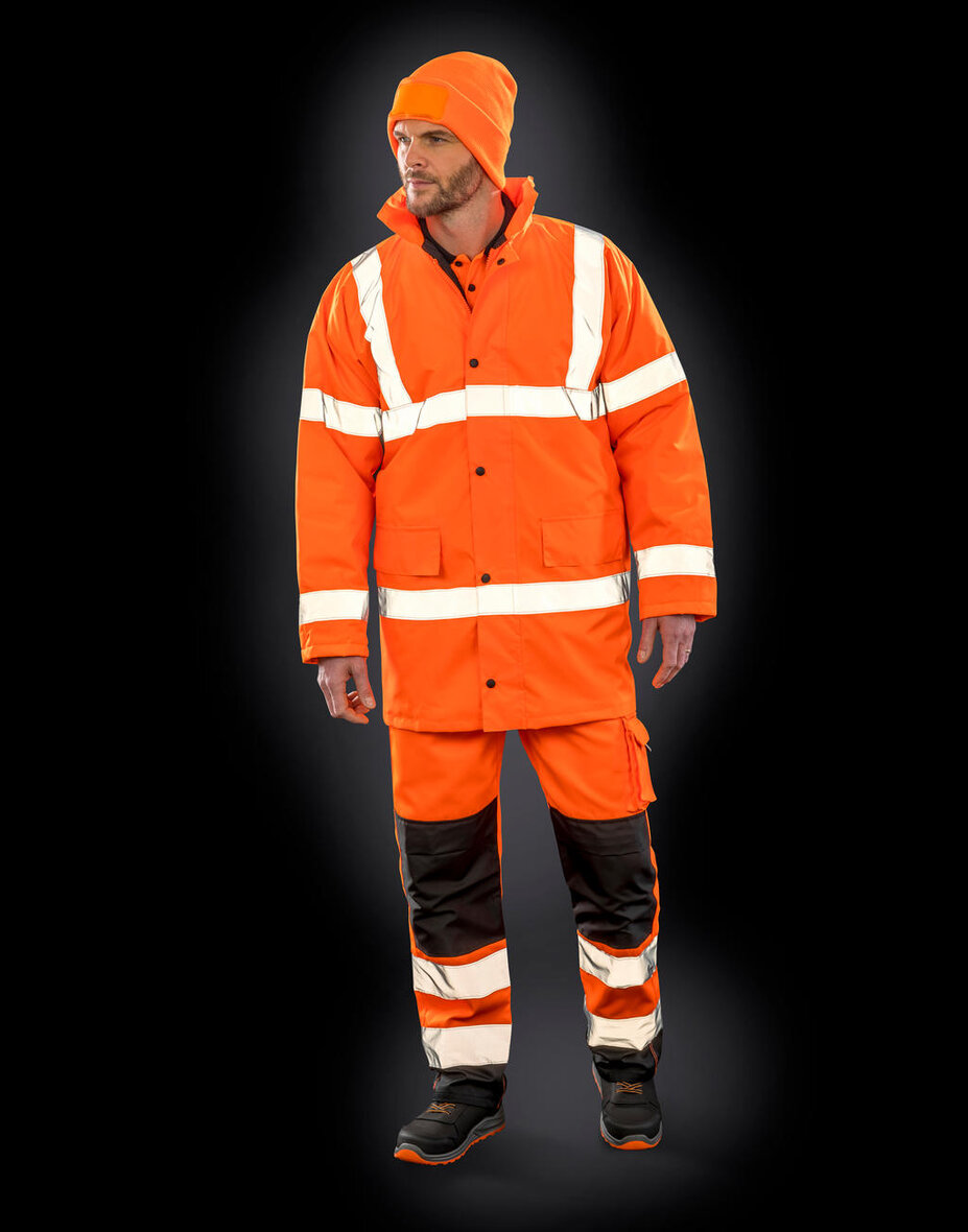 Result Safe-Guard R218X Core Hi-Vis Motorway Coat