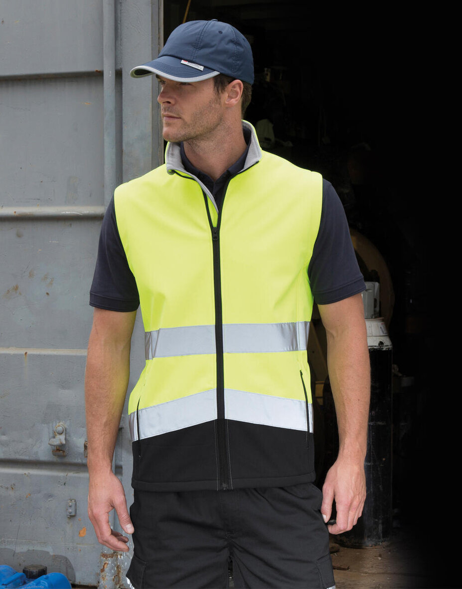 Result Safe-Guard R451X Printable Safety Softshell Gilet