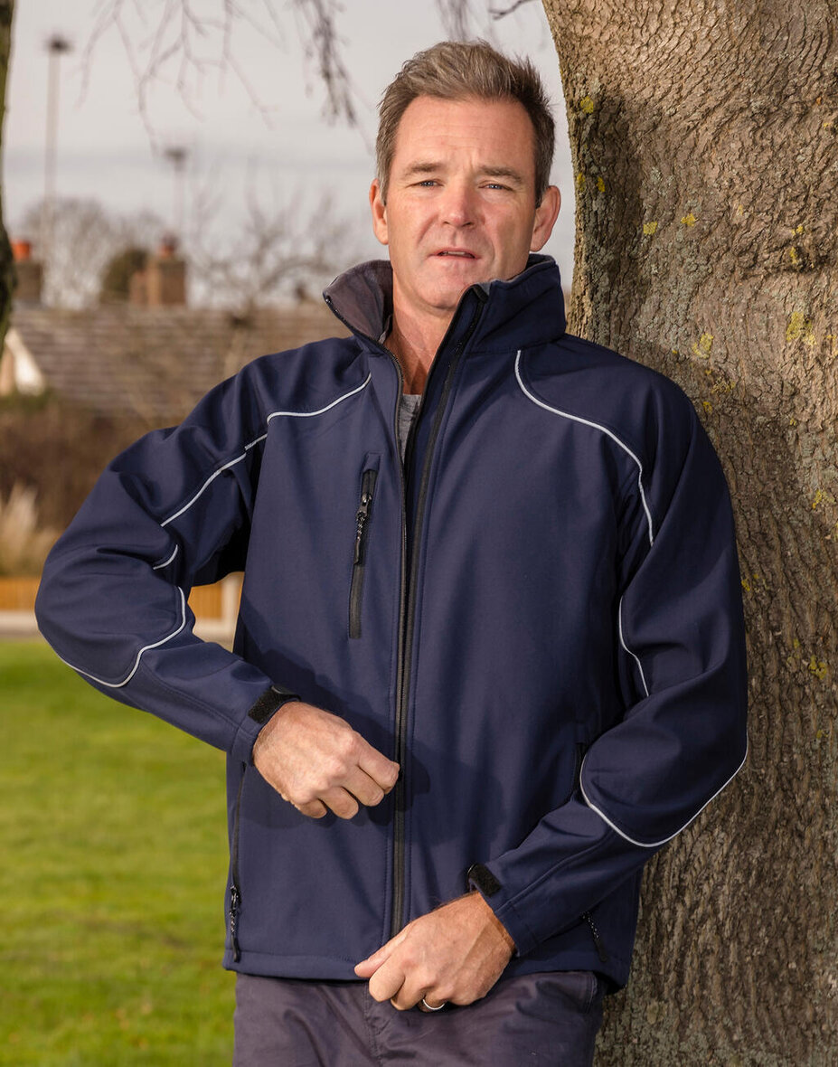 Result Work-Guard R118X Ice Fell Hooded Softshell Jacket