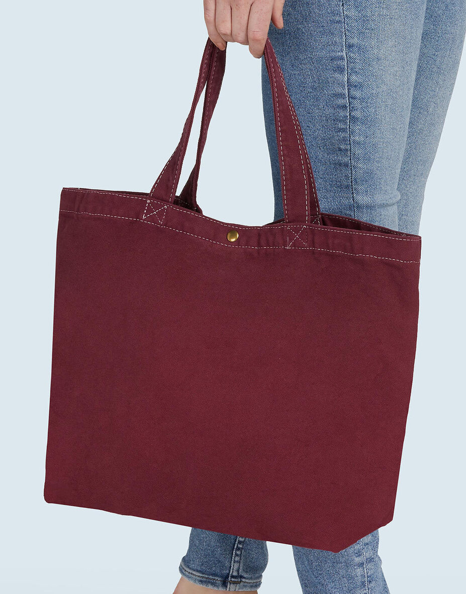 SG Accessories - BAGS CA-4631-LCS Large Canvas Shopper
