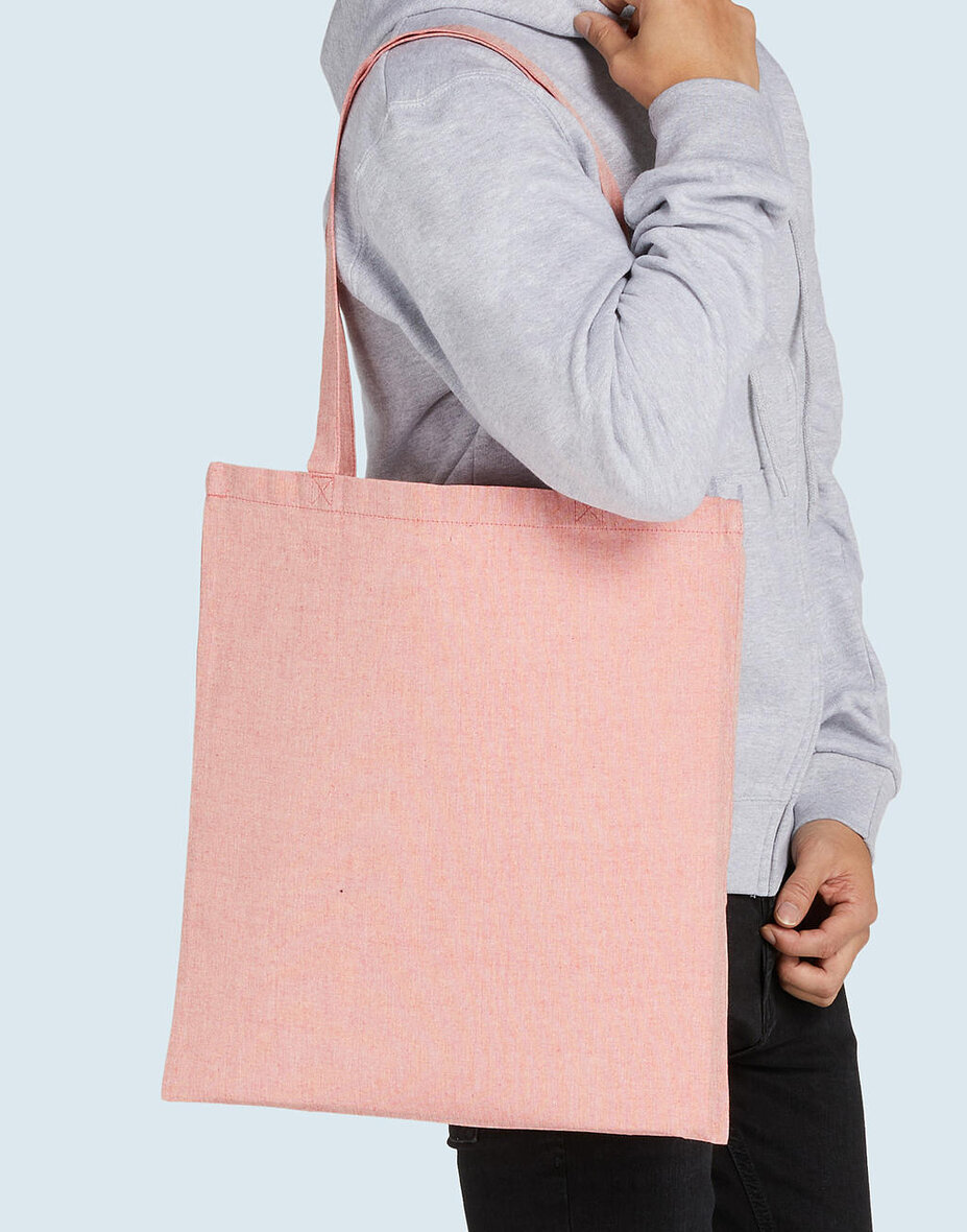 SG Accessories - BAGS REC-3842-LH Recycled Cotton/Polyester Tote LH