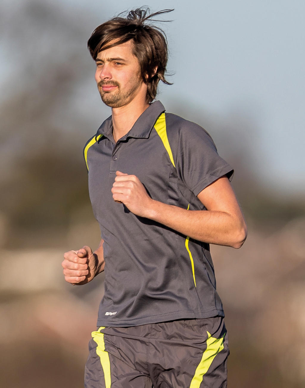 Spiro S177M Spiro Team Spirit Polo bedrucken lassen