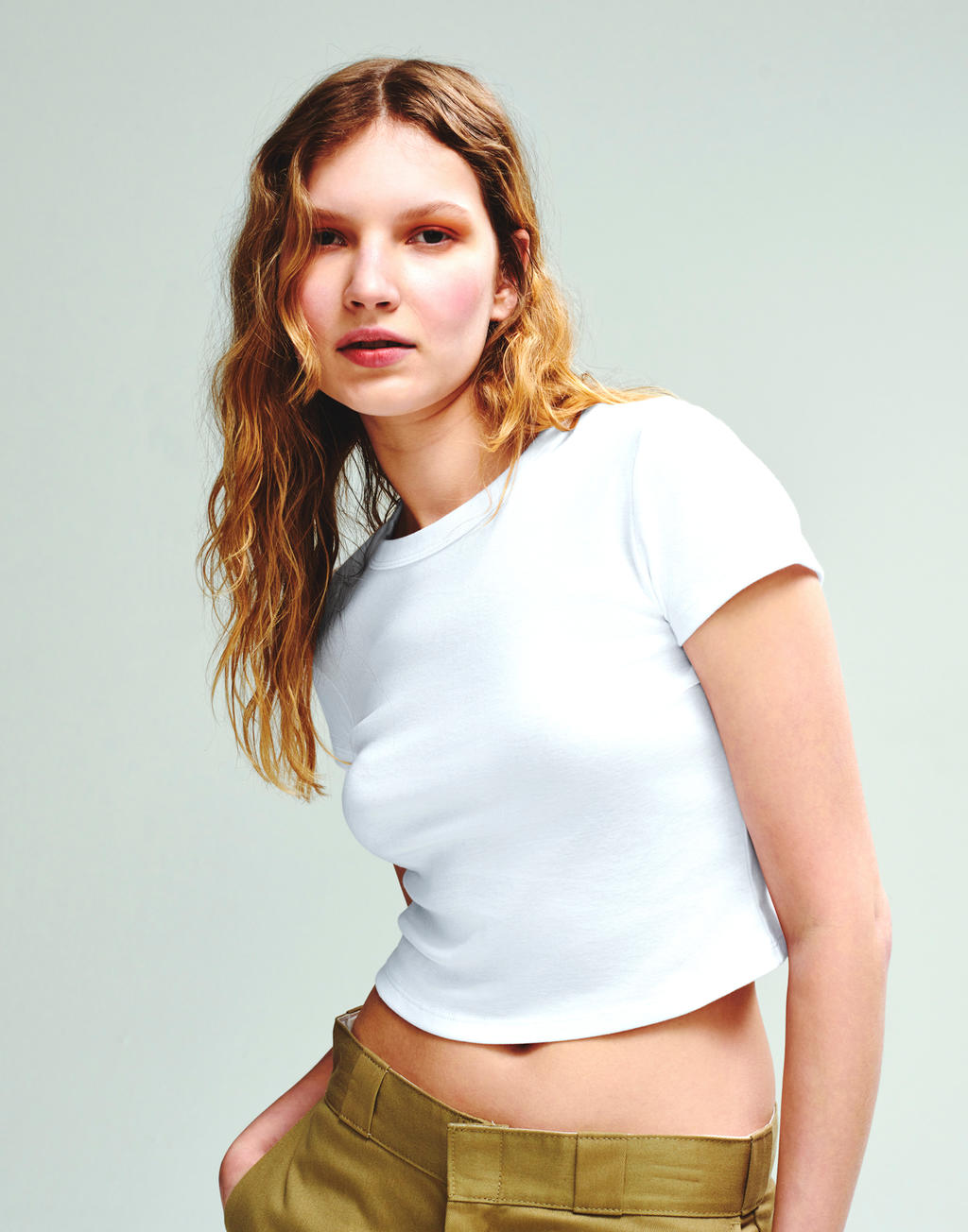 Bella+Canvas 1010 Women's Micro Rib Baby Tee