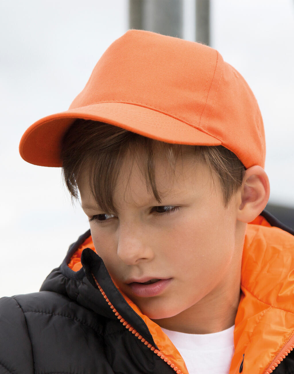 Result Headwear RC084J Junior Boston Printers Cap