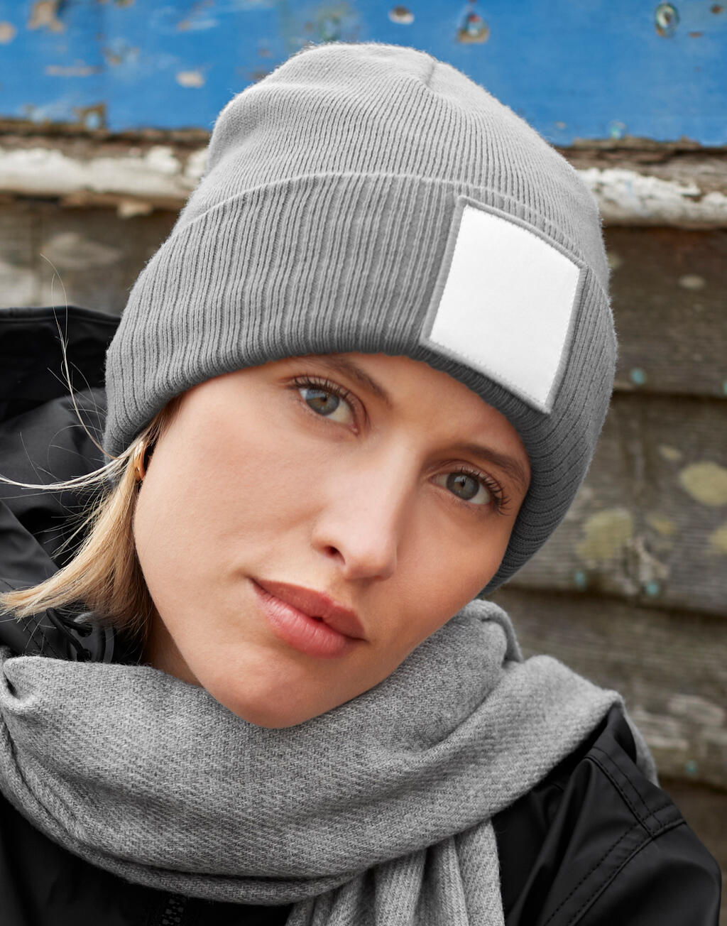 Beechfield B337R Appliqué Patch Beanie  lassen