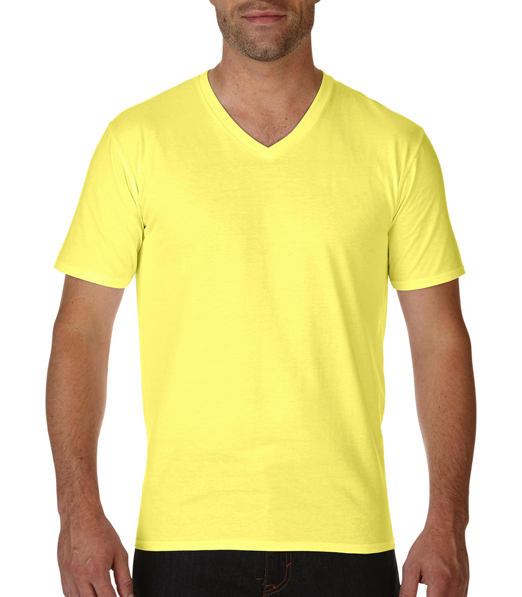 Gildan 41V00 Premium Cotton Adult V-Neck T-Shirt