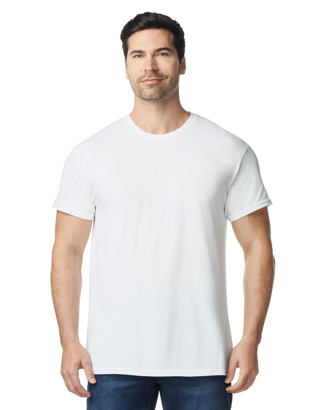 Gildan 30NLB0 Light Cotton Adult No Label T-Shirt
