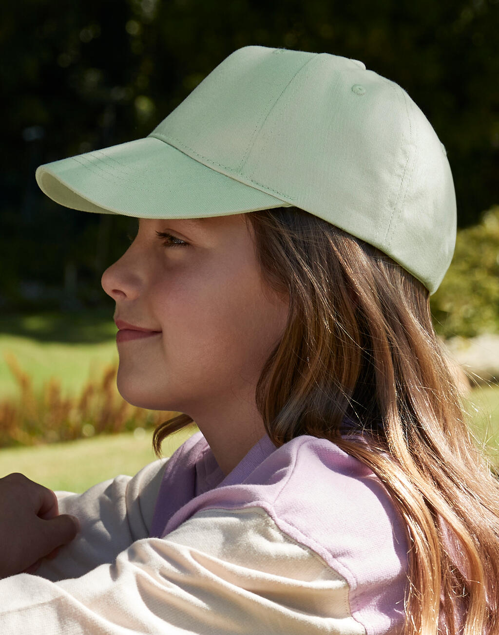 Beechfield B63NB Junior Organic Cotton 5 Panel Cap