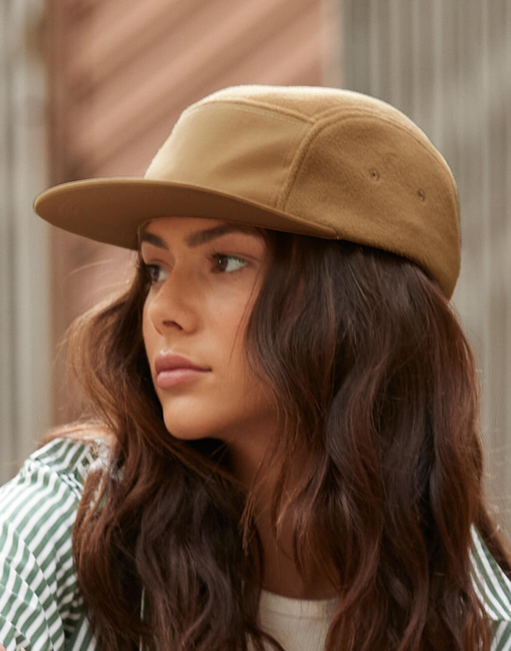 Beechfield B220R Recycled Fleece Outdoor Camper Cap  lassen