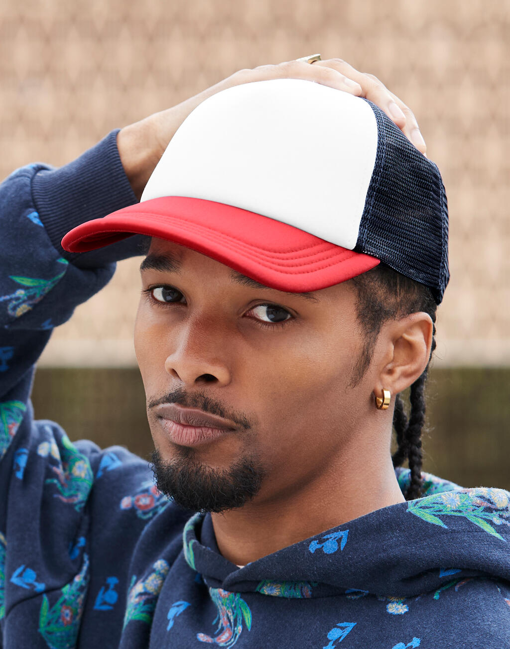 Beechfield B639 Retro 5 Panel Trucker